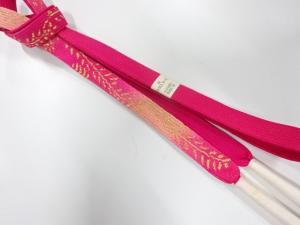 未使用品　正絹　手組帯締め